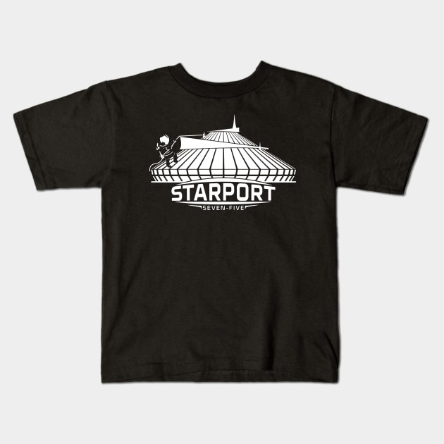 starport Kids T-Shirt by Keniko